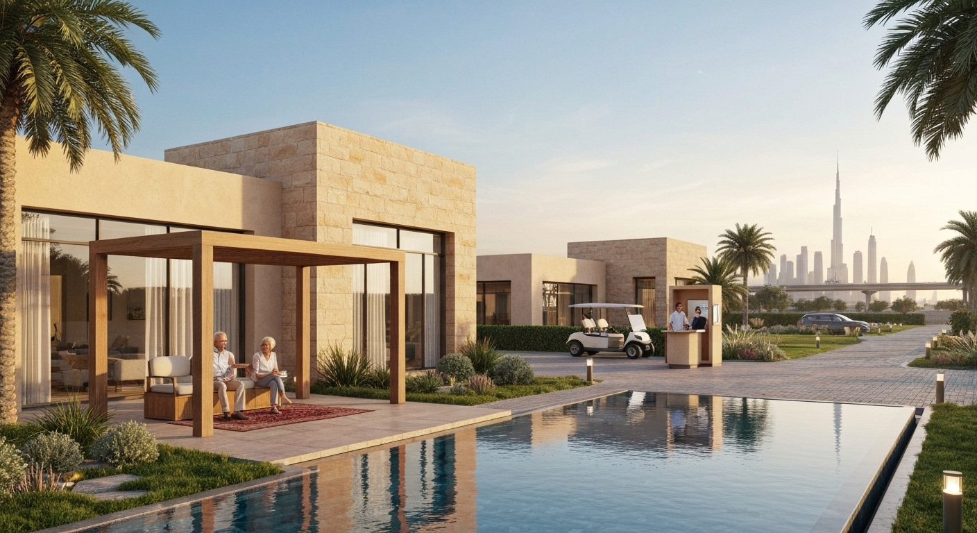 retirees can own villas in Dubai