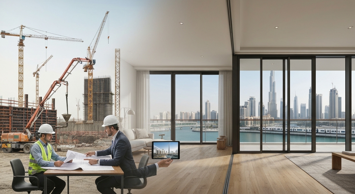 off-plan vs ready homes in Dubai