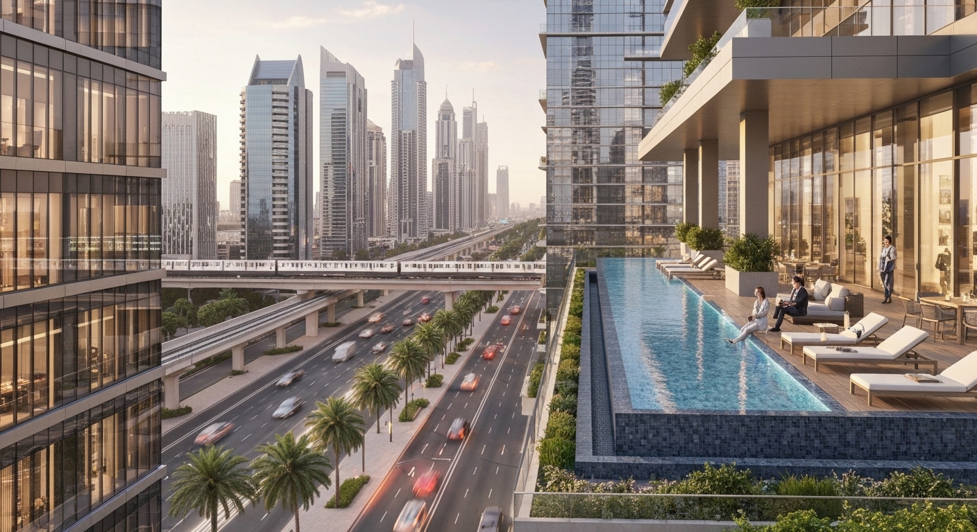 2BR apartments under 1M AED in Dubai