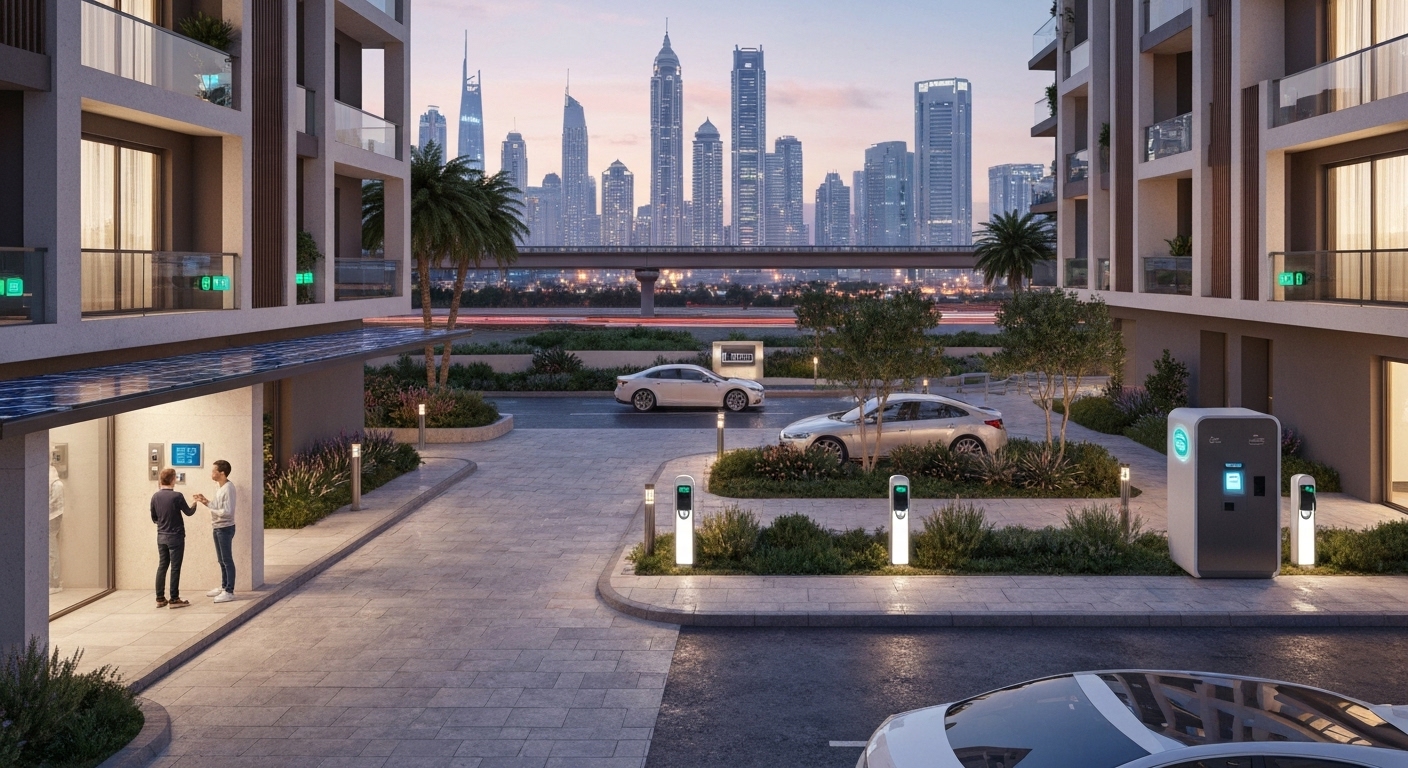 smart home technology in Dubai’s affordable luxury apartments