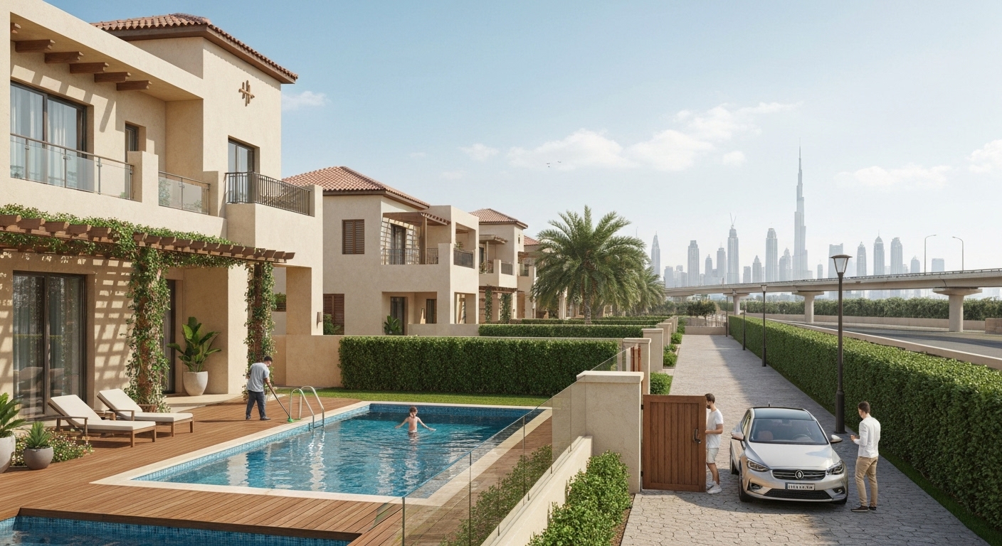 private pool villas under AED 5M