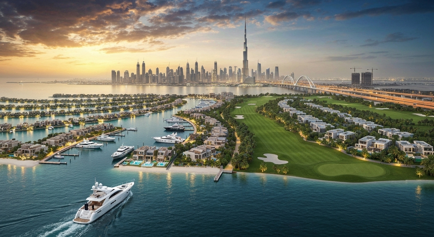 Dubai Hills Estate vs Palm Jumeirah for HNI investments