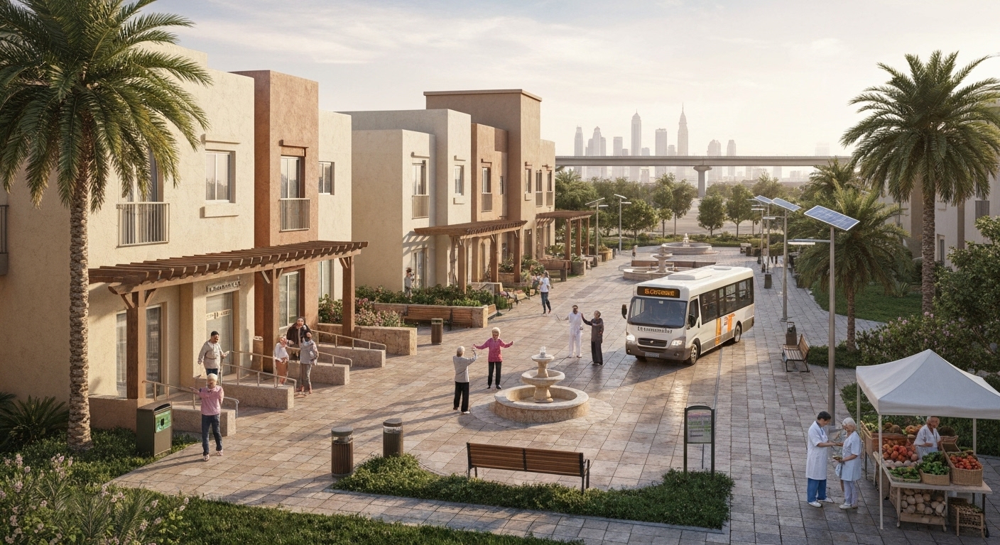 best Dubai communities for budget retirees