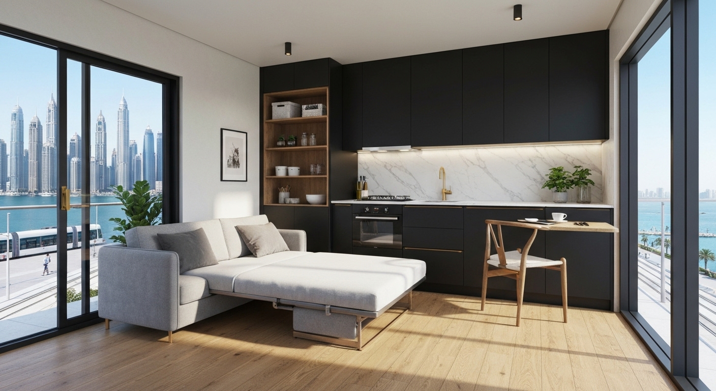 best furnished studios in Dubai under AED 900K