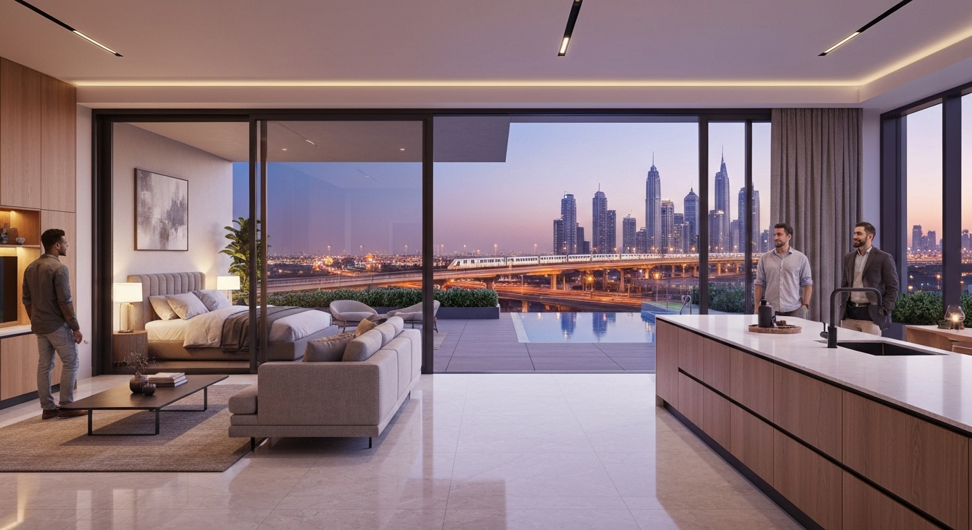 Danube and Emaar 2-bedroom apartments in Dubai