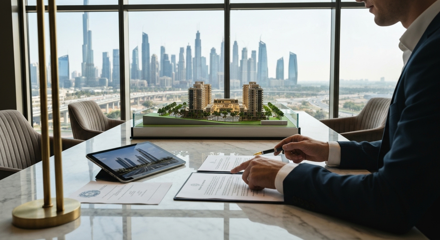 how to verify Dubai developer escrow accounts