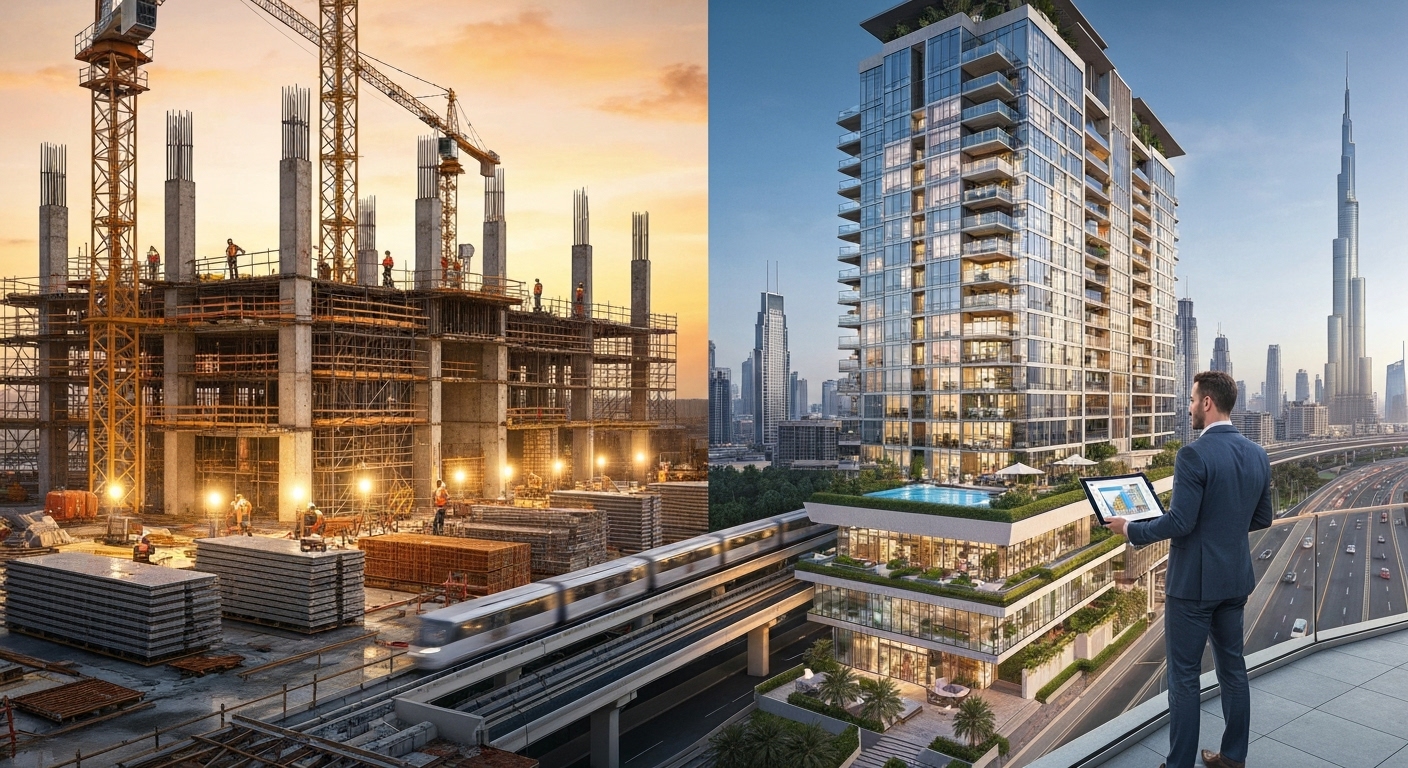 ready vs off-plan ROI in Dubai real estate