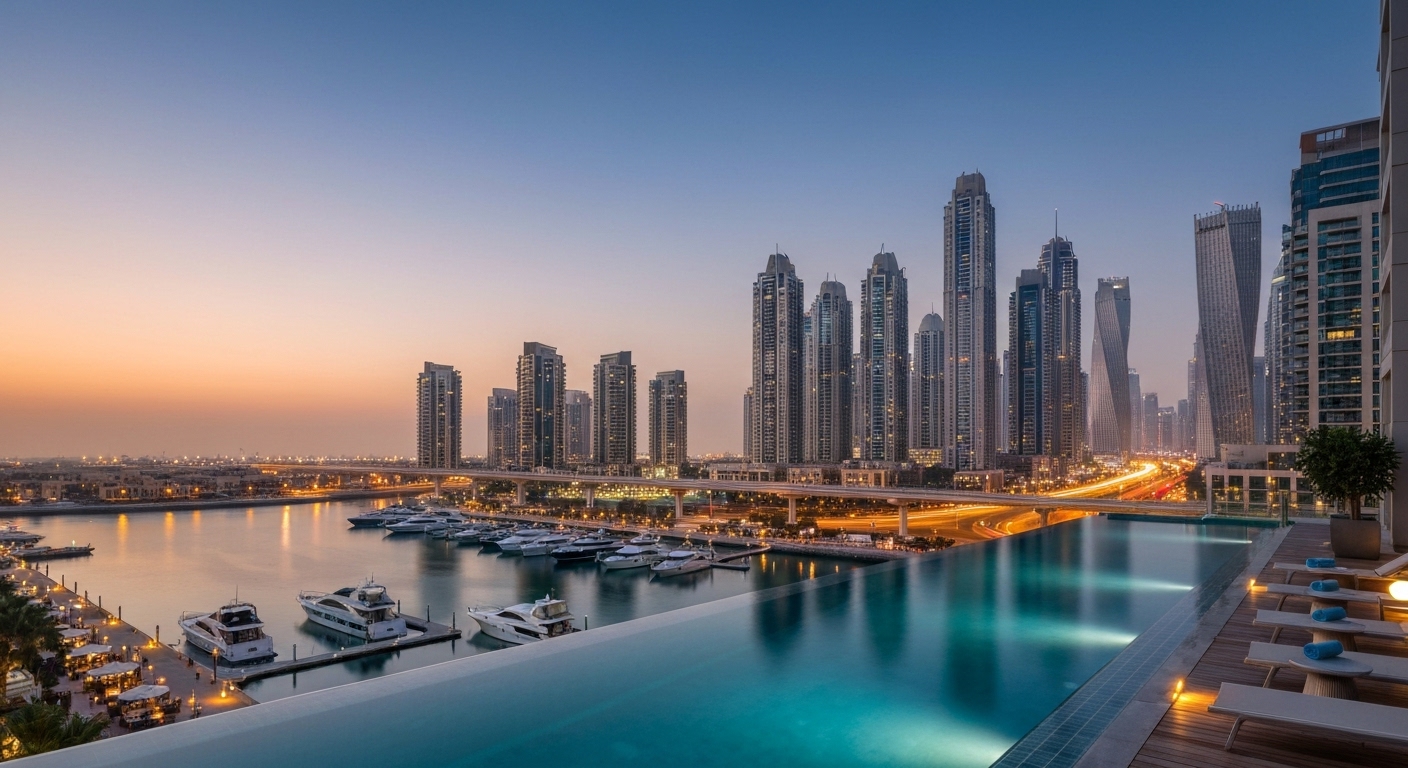 Dubai Marina vs JLT 1-bedroom rental yields