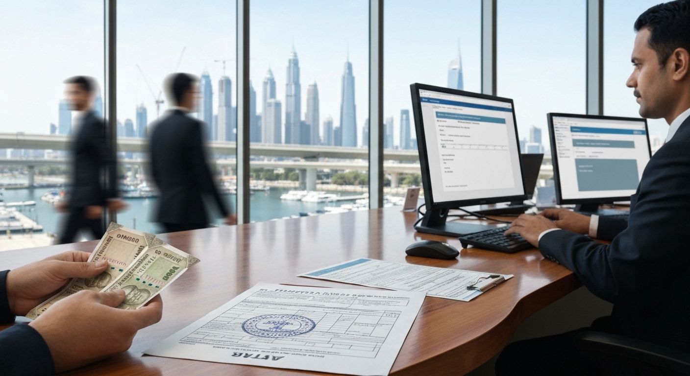 transfer money from India to Dubai for a property purchase legally