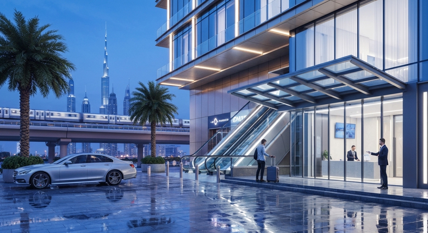 Dubai studios near metro stations for rental yield