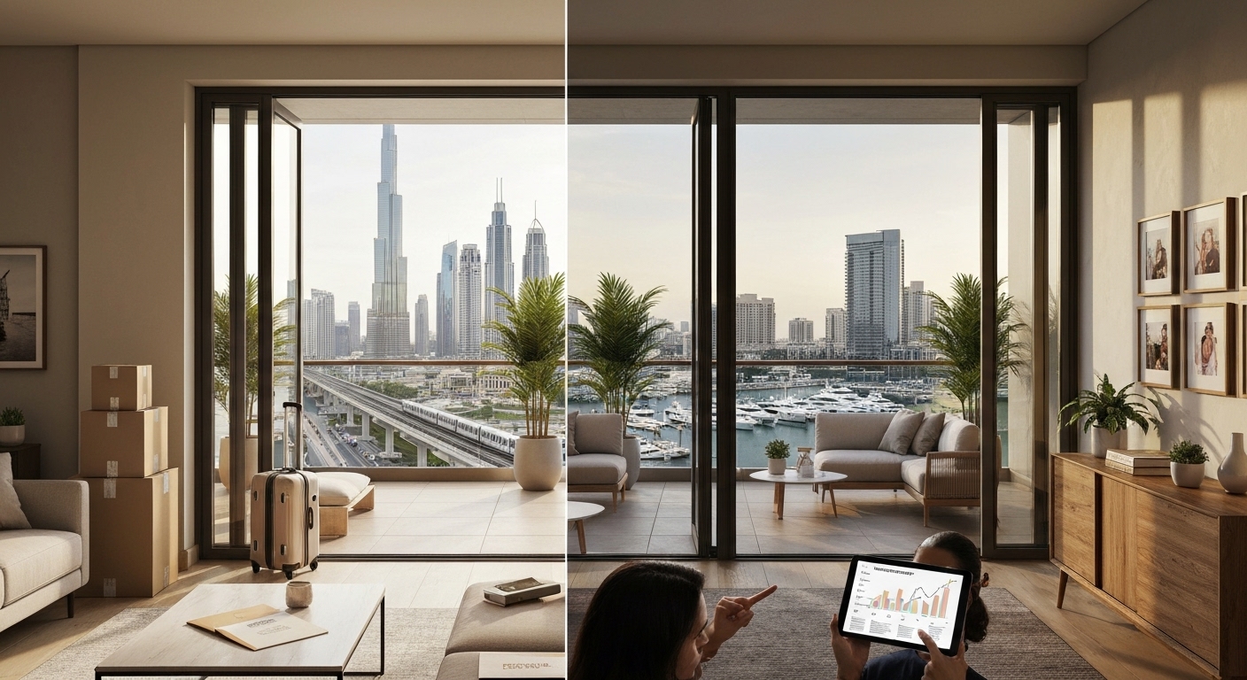 renting vs buying property in Dubai for expats in 2026