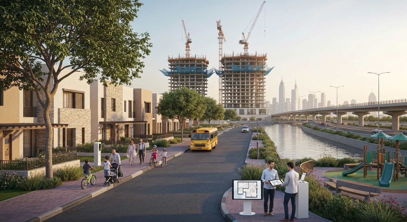 ready vs off-plan properties in Dubai for families