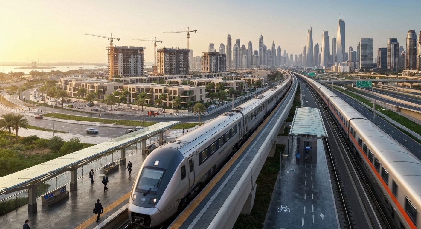 Etihad Rail is reshaping Dubai real estate investments