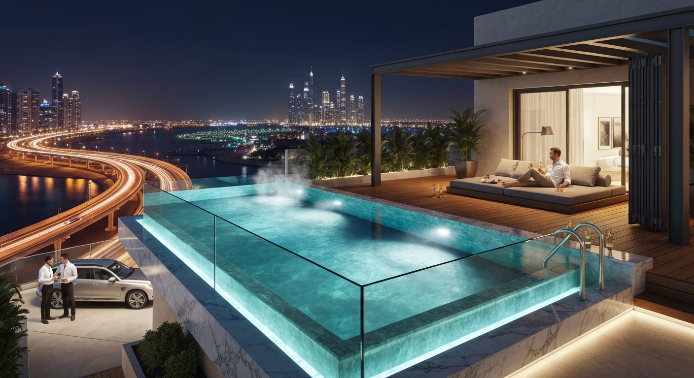 Dubai’s latest private pool apartment projects