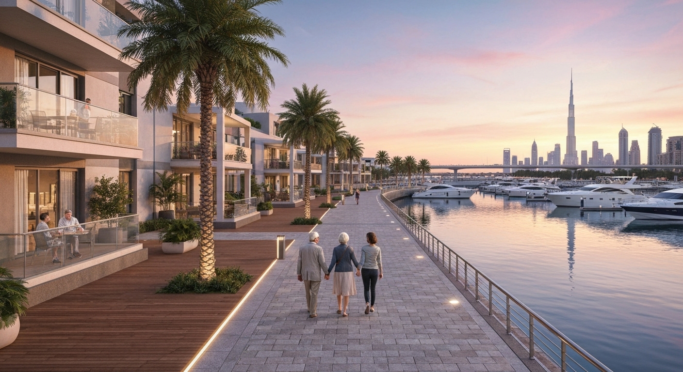 best areas in Dubai to buy property for a retirement visa