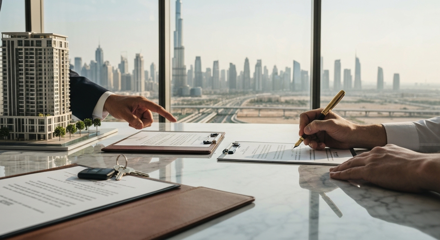 buying property in Dubai with the 1% payment plan