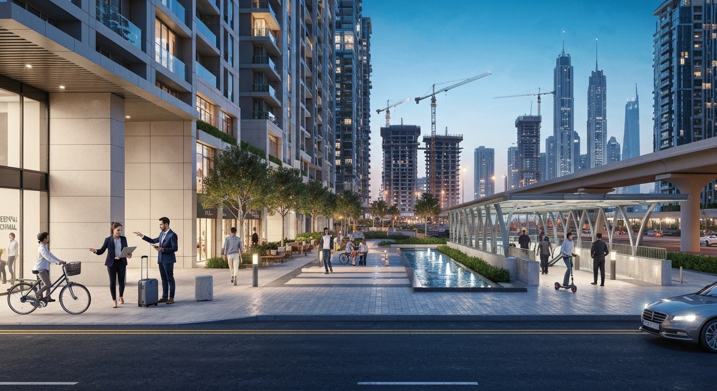 invest 500k AED in Dubai property for rental yield