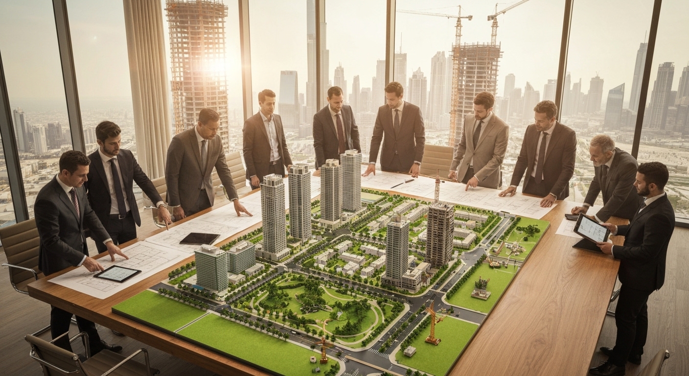 differences between master and sub-developers in Dubai real estate