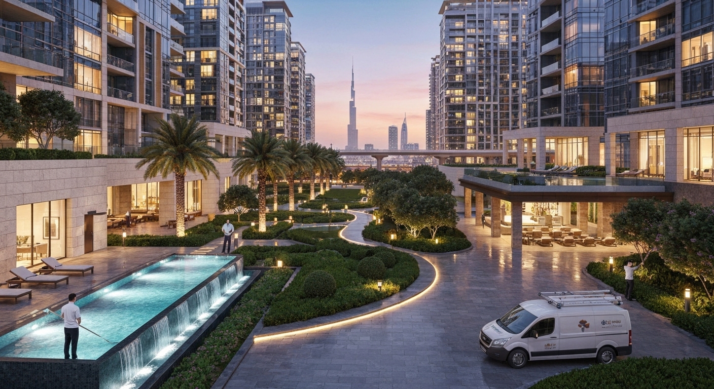 service charge–free periods in new Dubai buildings