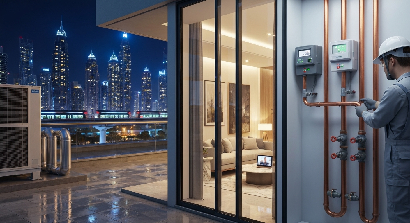 DEWA and chiller accounts for Dubai properties