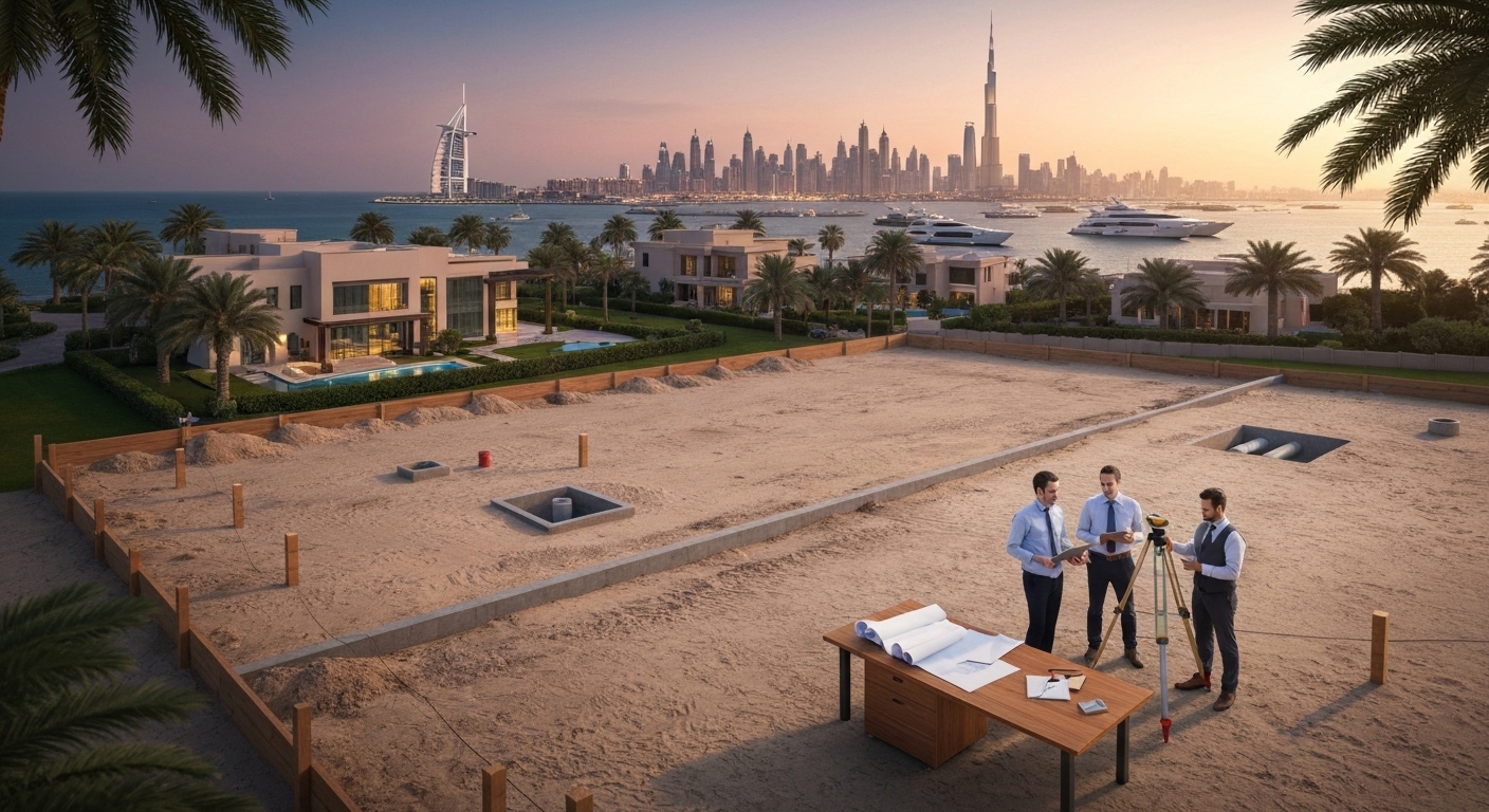 Land Plots for Custom Villas in Dubai