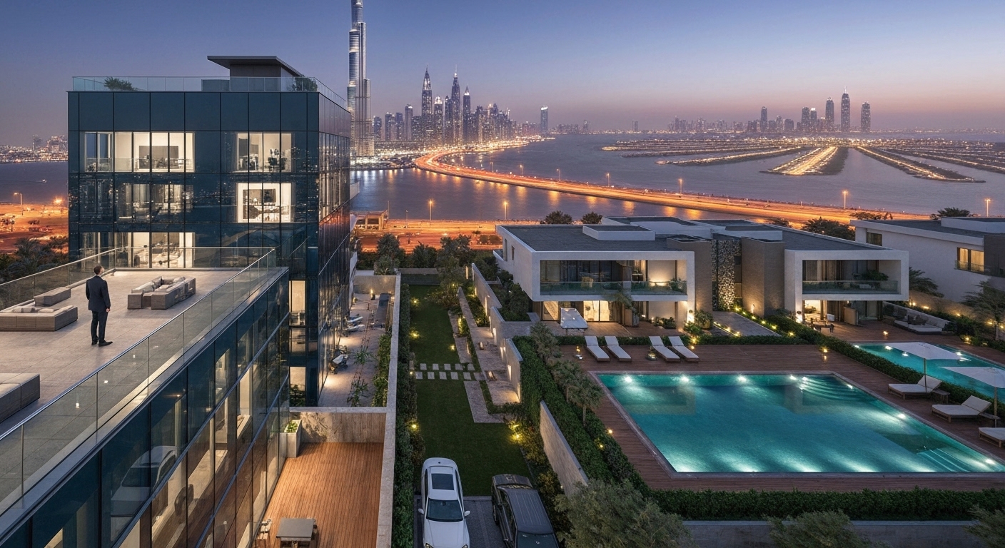 Combine Properties for AED 2M Golden Visa in Dubai