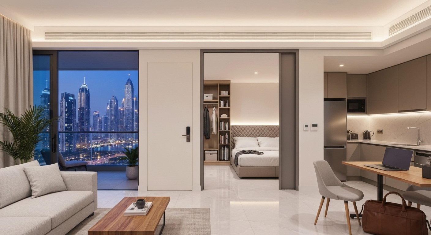 1-bedroom rentals in Dubai