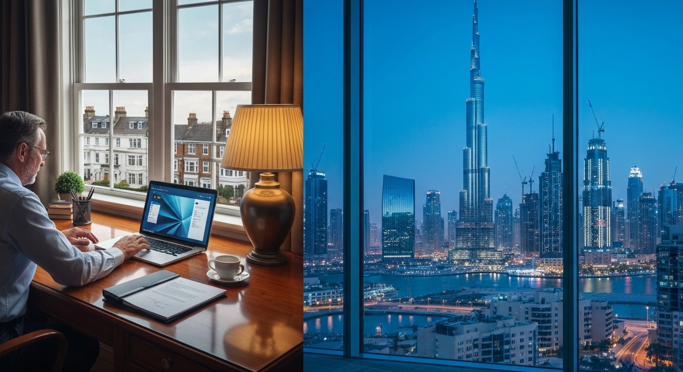 Use UK Property Equity for Dubai Down Payment