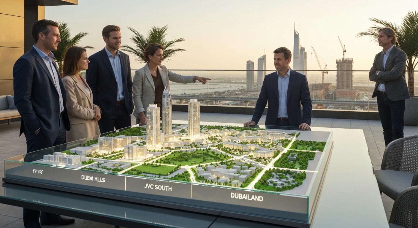 top up-and-coming Dubai neighbourhoods for investment in 2026