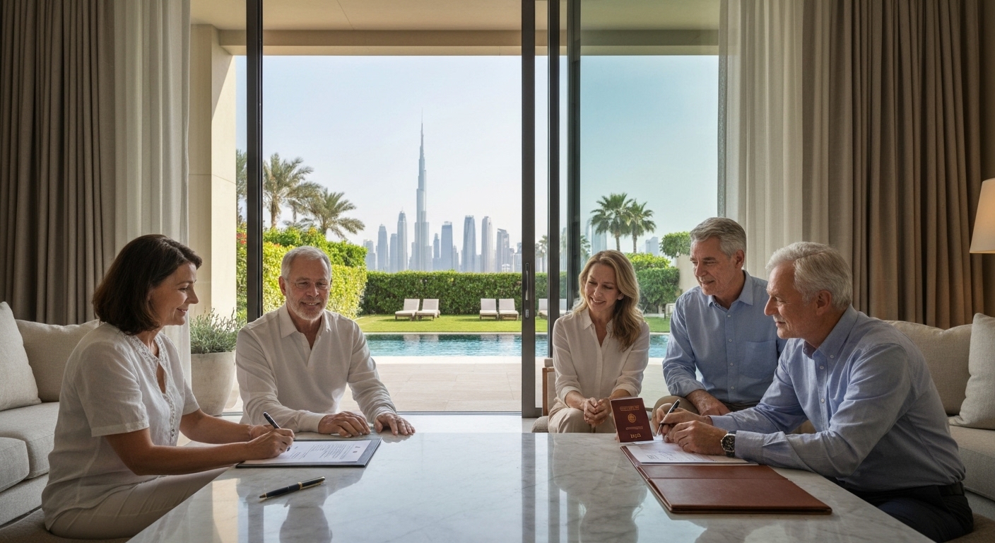 transfer property to a family member in Dubai