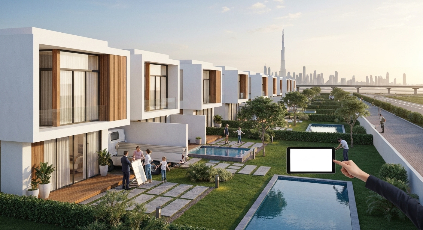 upgrade from an apartment to a villa in Dubai
