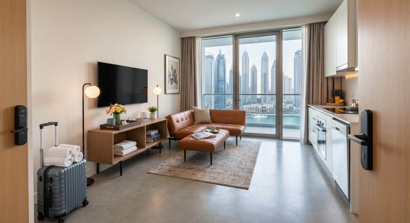 Furnishing Dubai short-term rentals