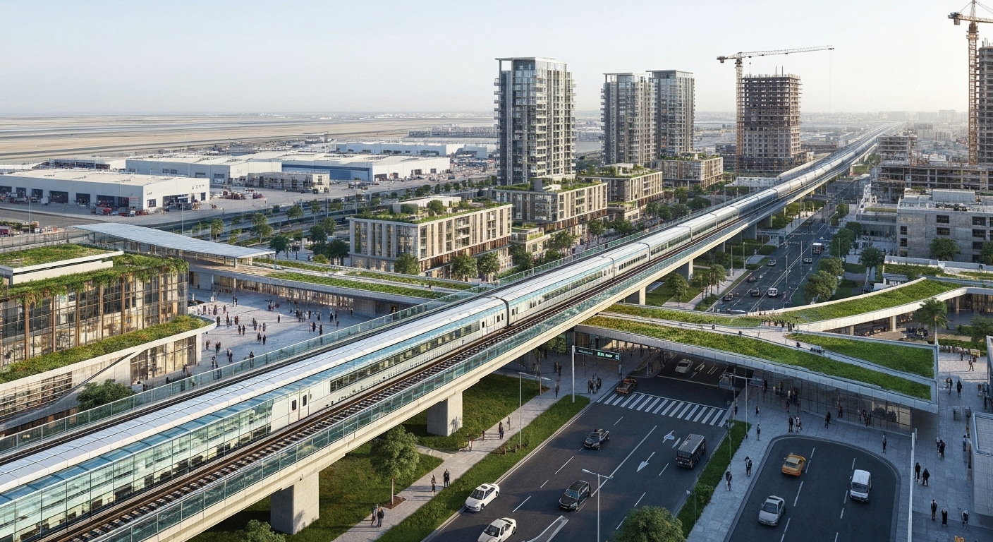 Etihad Rail impact on UAE property