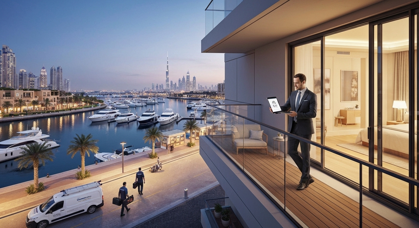 Dubai Marina Studio Property Management Fees