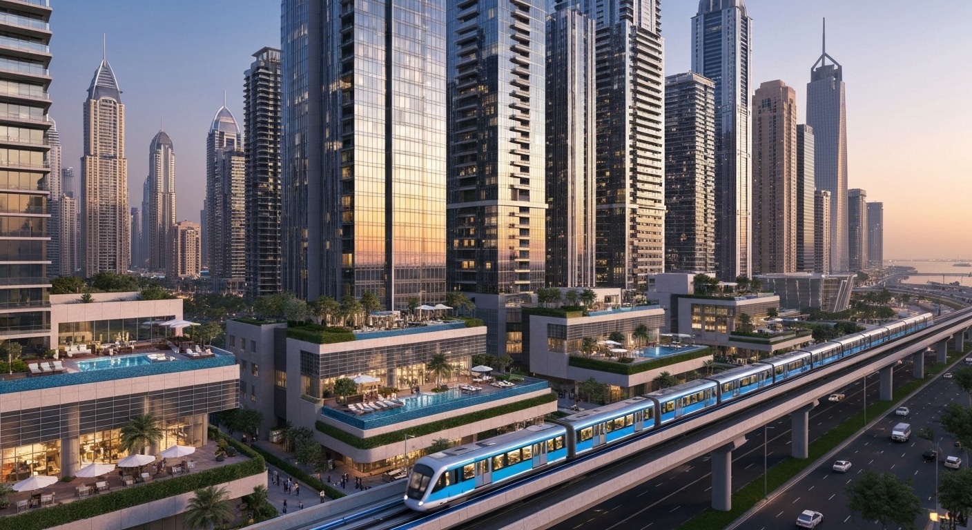 Property investment guide for Dubai Metro Blue Line