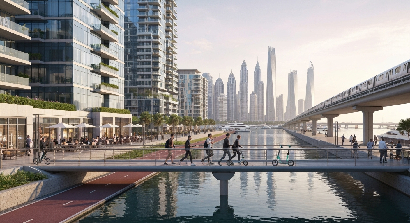 Compare JLT and Dubai Marina for young professionals
