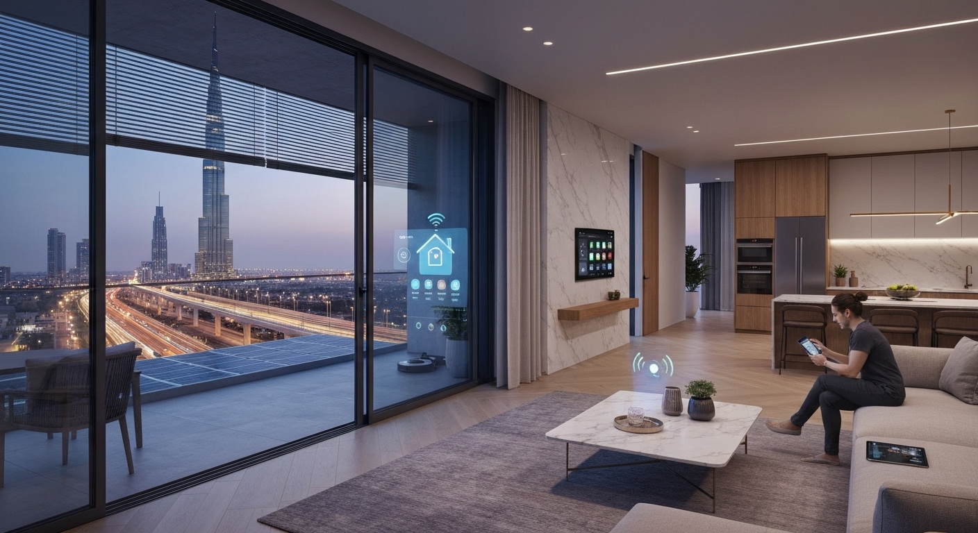 Luxury tech living in Dubai smart homes