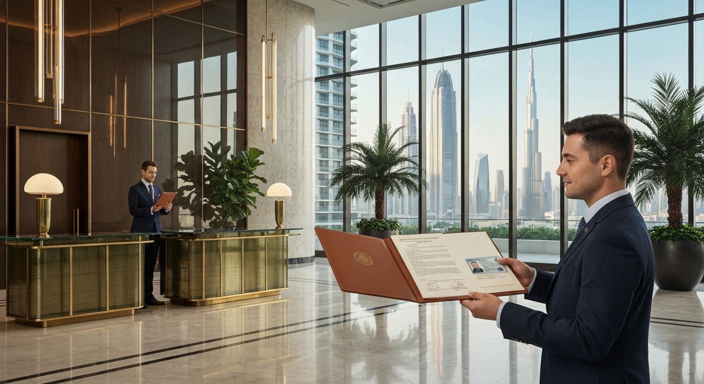 convert a UAE tourist visa to an investor visa through Dubai property ownership