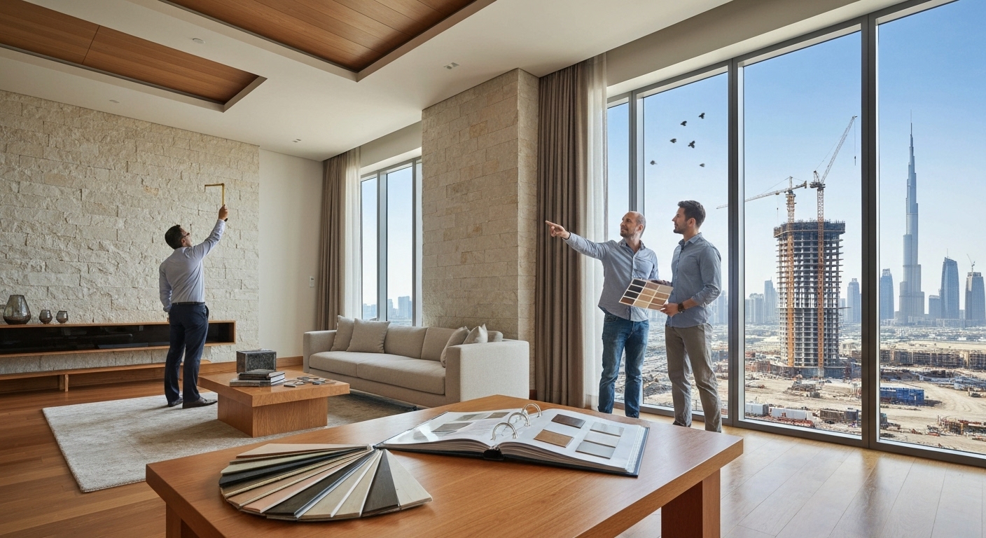 Dubai show homes with actual project deliveries