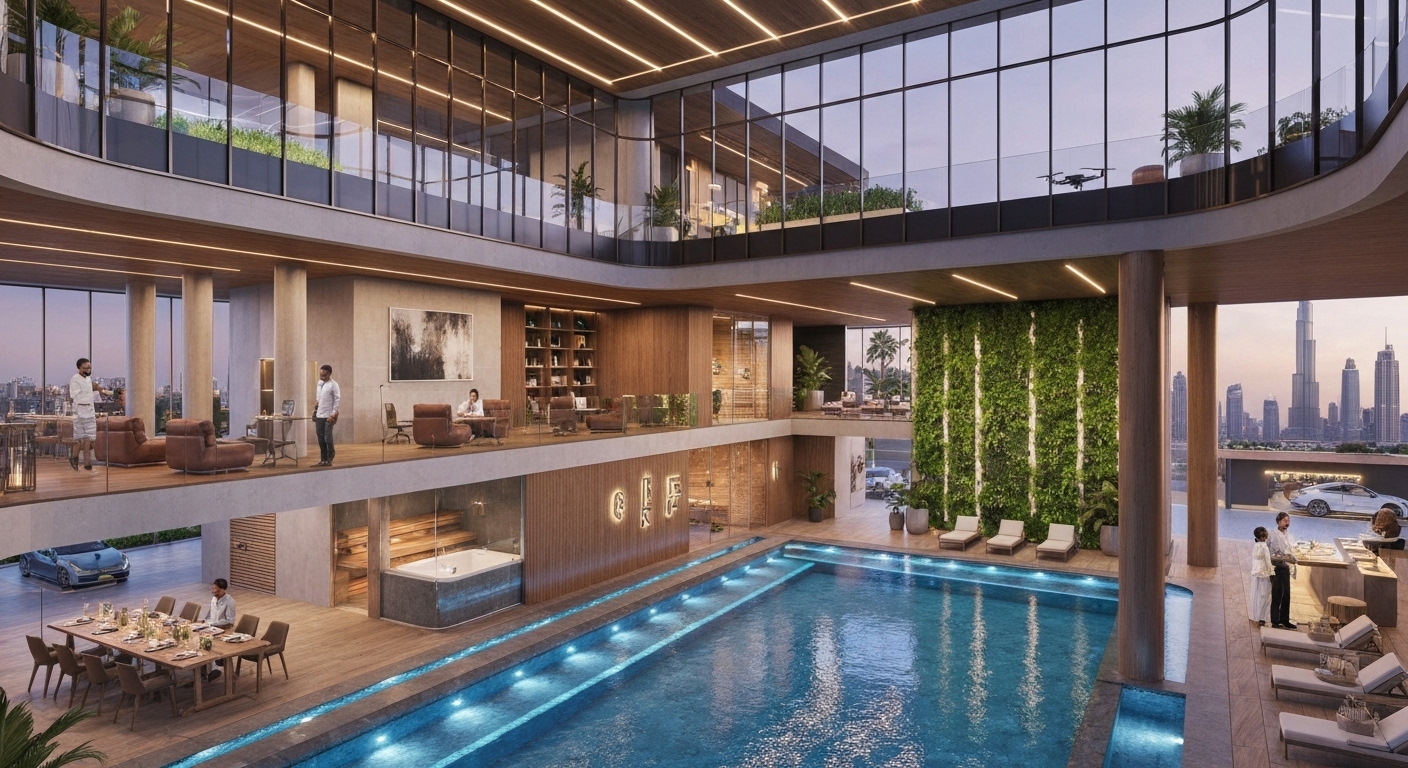 Dubai’s luxury real estate with premium amenities