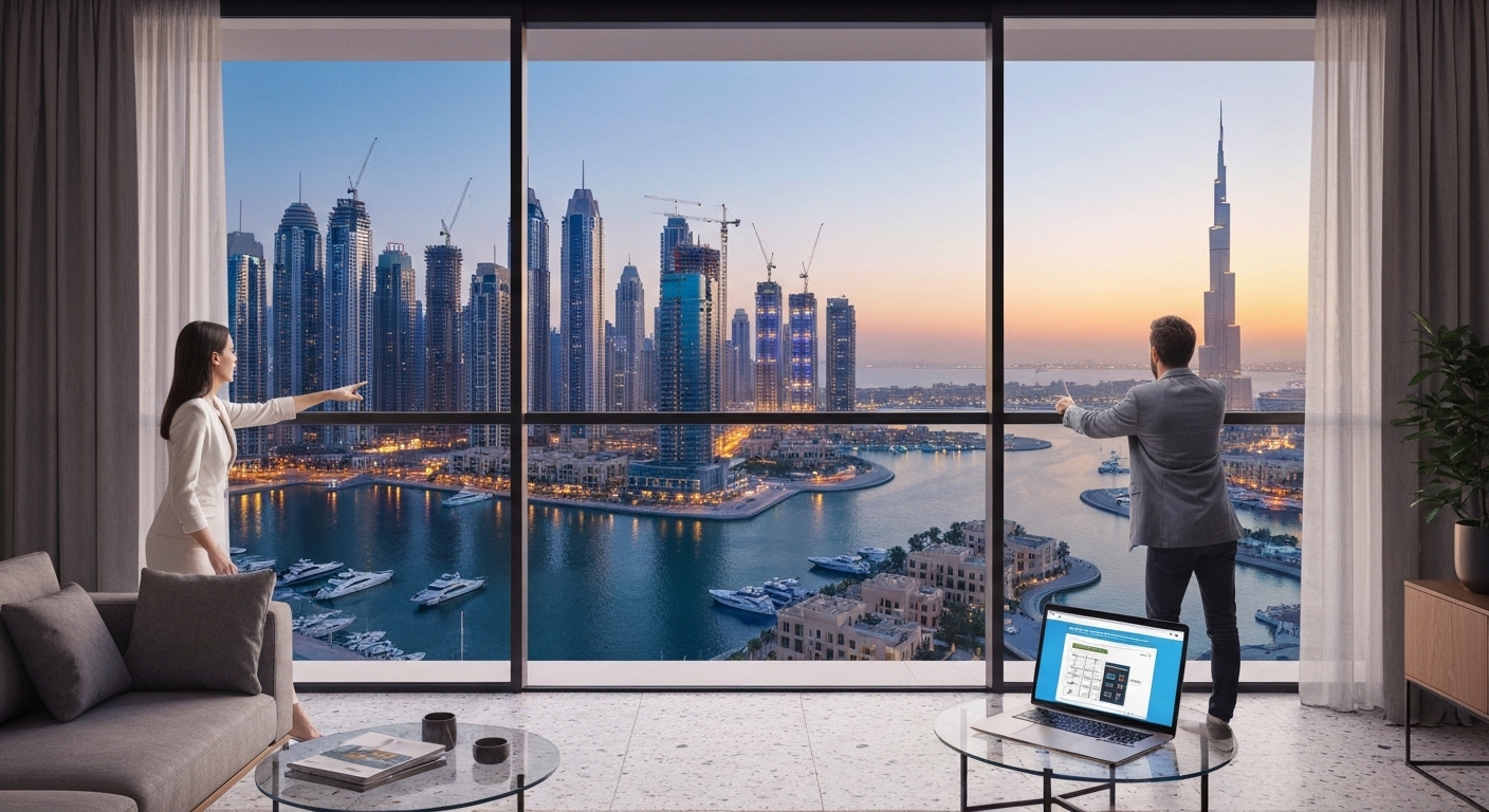 buy property in Dubai on 15,000 AED salary