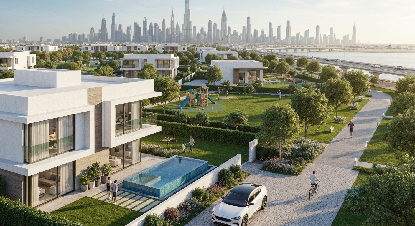Dubai Population Impact on Suburban Villa Prices